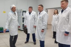 Андрей Теребунов посетил АО НПО «Завод Искра»Андрей Теребунов